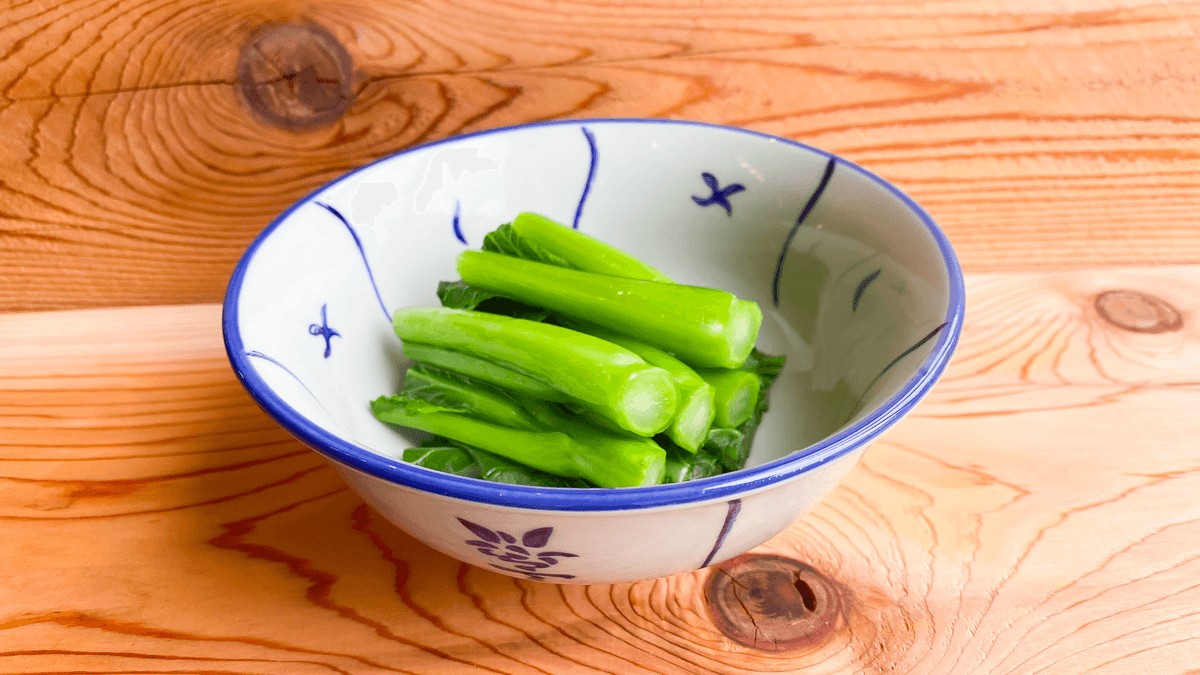 Boiled Vegetables 每日靚油菜