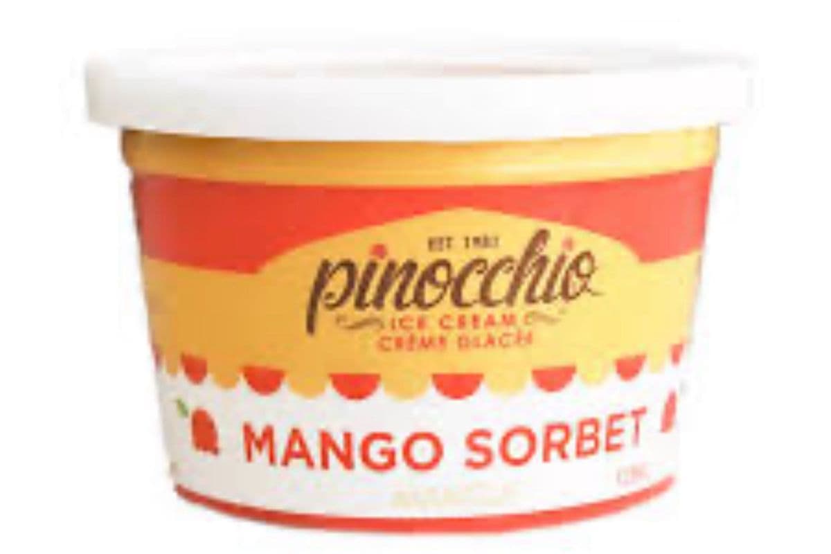 Pinocchio Ice cream Mango (Vegan) (125mL)