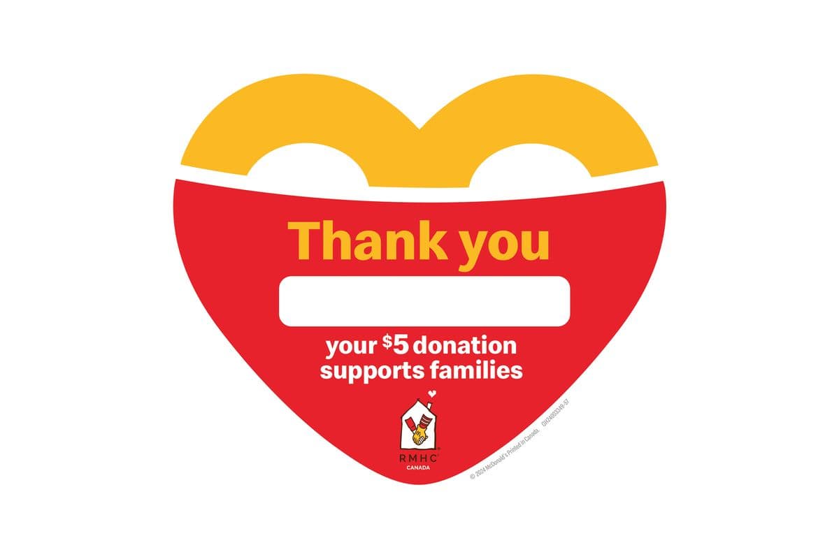 $5 Donation Heart