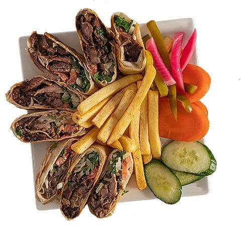 SAJ Beef Shawarma Plate