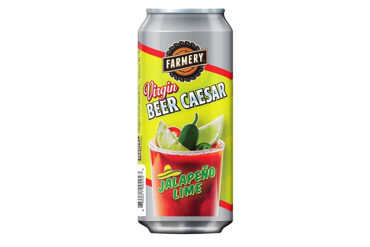 VIRGIN Beer Caesar JALAPENO & LIME 473ml Single Can (473ml)
