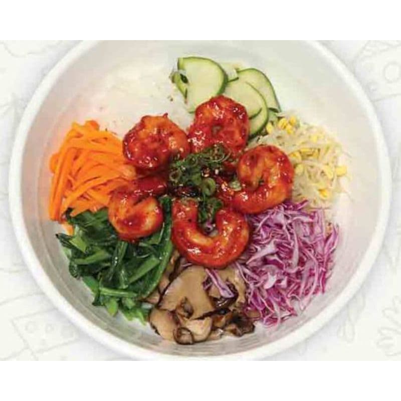 73. Spicy Shrimp Bibimbap