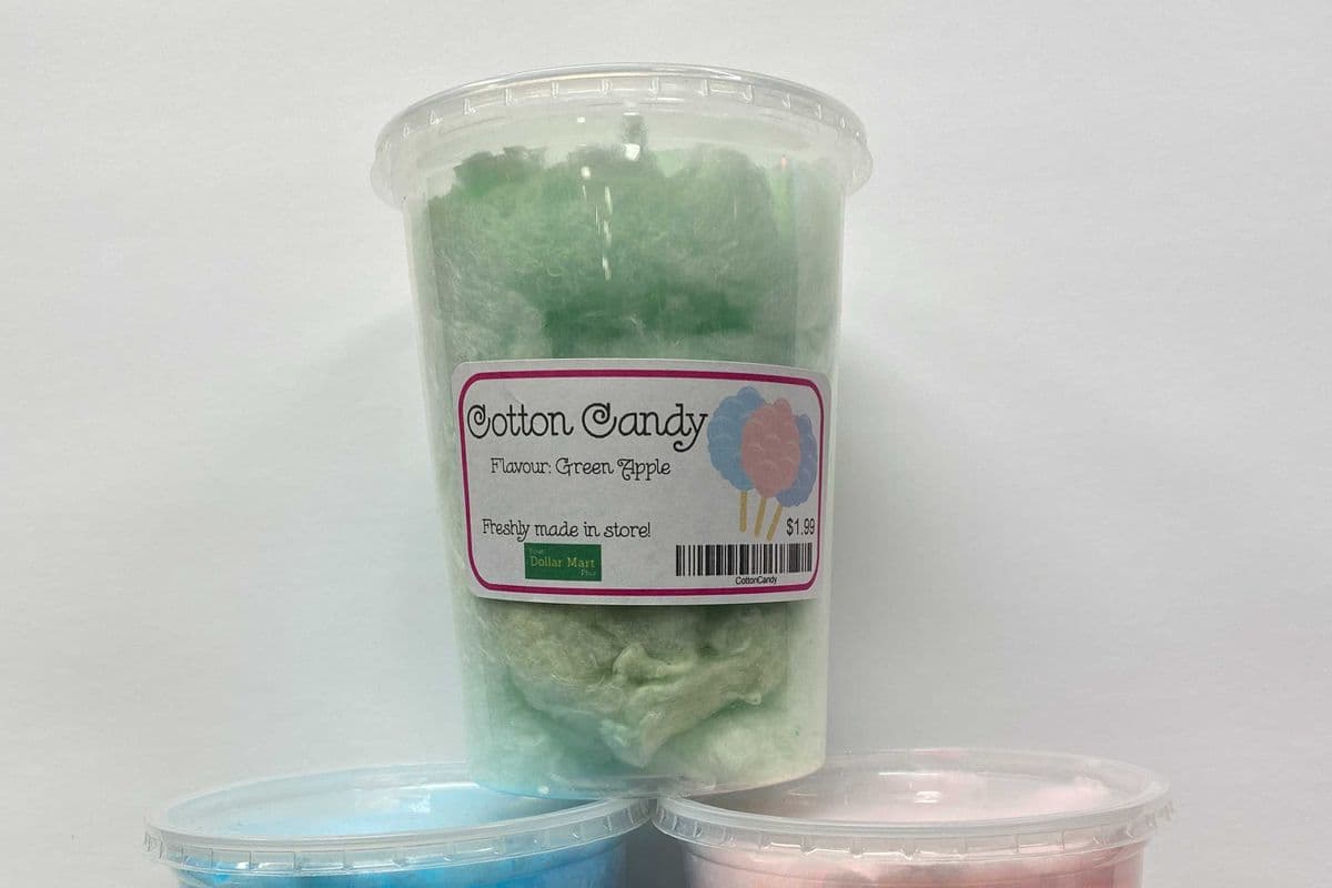 Cotton Candy Tub Green Apple (60g)