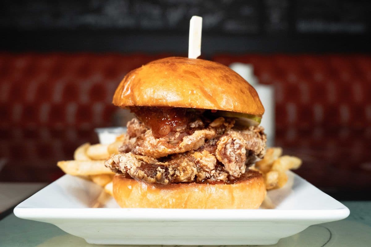 Spiced Honey Chicken Sandwich