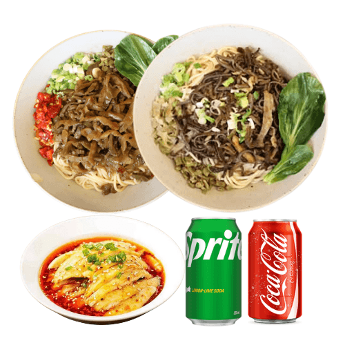 Hunan Style Zhacai Fried Pork / 双人套餐