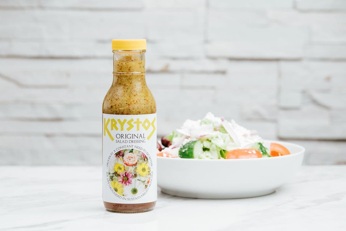 Krystos signature salad dressing
