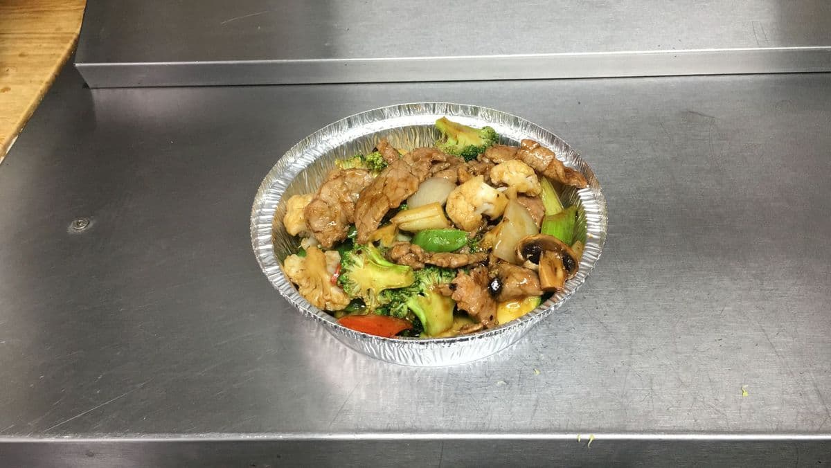 Beef with Mixed Vegetables