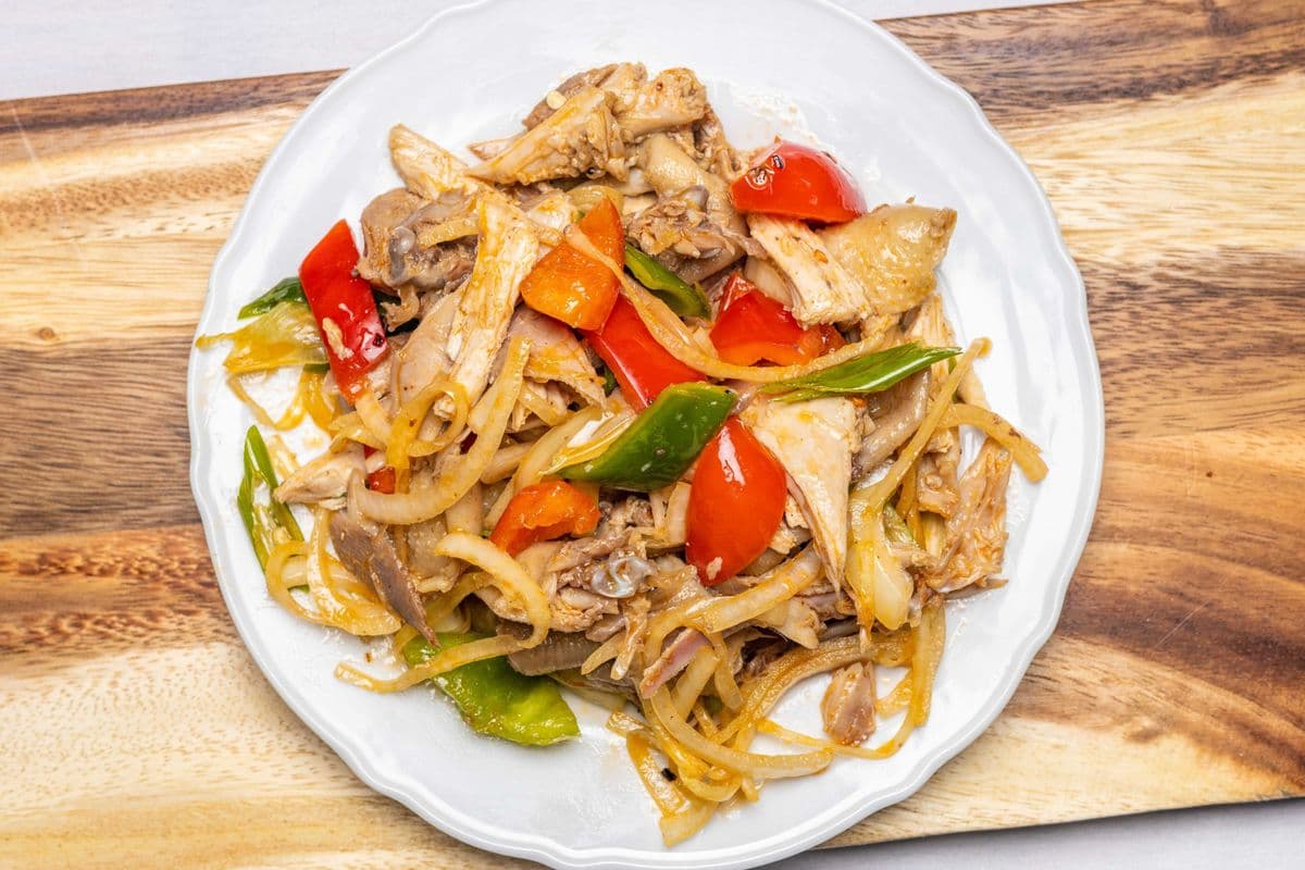 Sliced Chicken With Pepper Oil (Large)