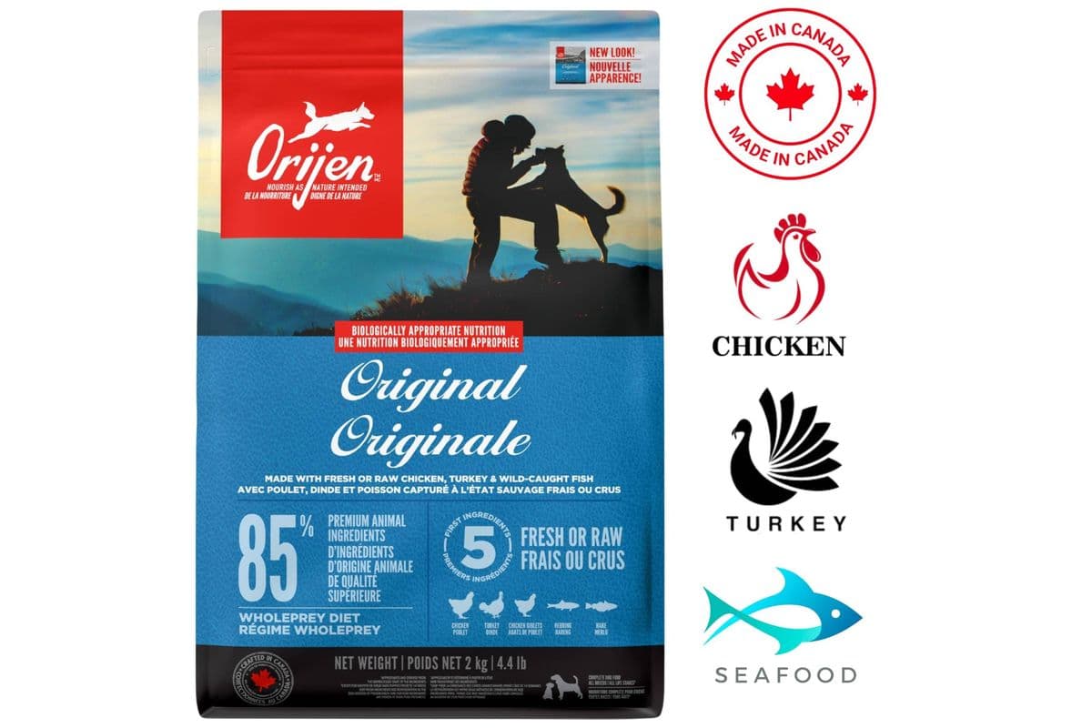 Orijen Original Adult Dry Dog Food (4.4 lbs)
