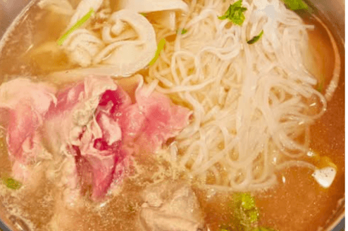 #12. Noodle Soup with Eye Round Steak, Soft Tendon, and Beef Tripe