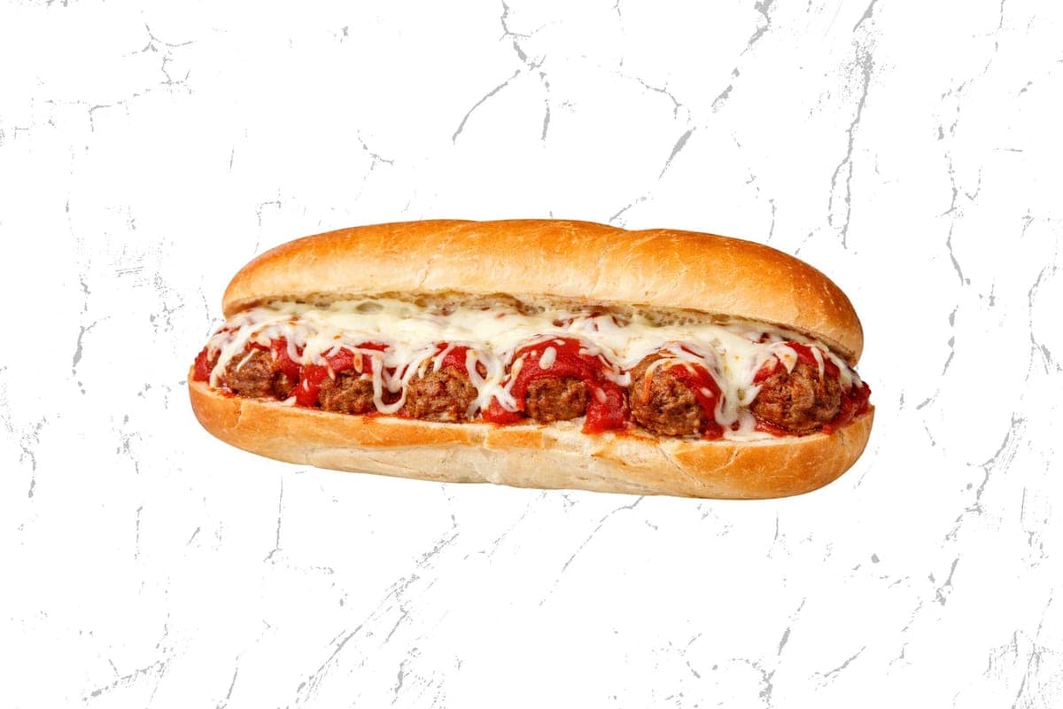 12" Meatball Sub (With Cheese, NO Veggies )