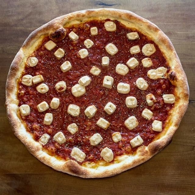18" Vegan NY Cheese Pizza