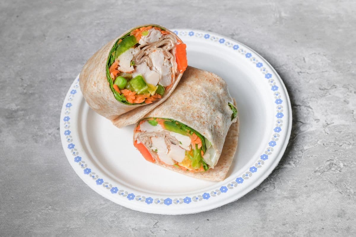 Wrap poulet à l'asiatique / Asian Chicken Wrap