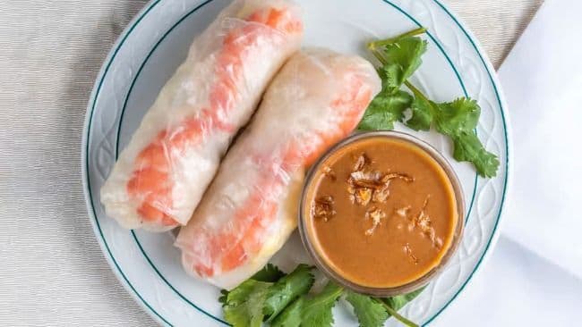 Rouleaux printaniers frais (2 mcx) / Fresh Spring Rolls (2 Pcs)