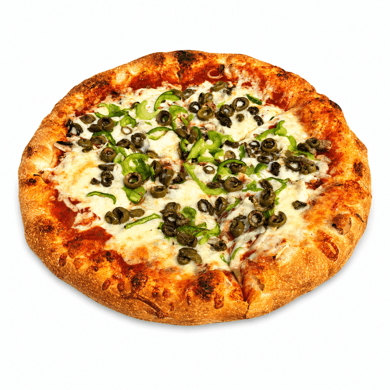 PIZZA PETITE VÉGÉTARIENNE / SMALL VEGETARIAN PIZZA