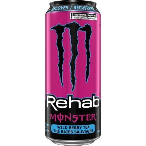 Monster Rehab Wild Berry Tea 458ml