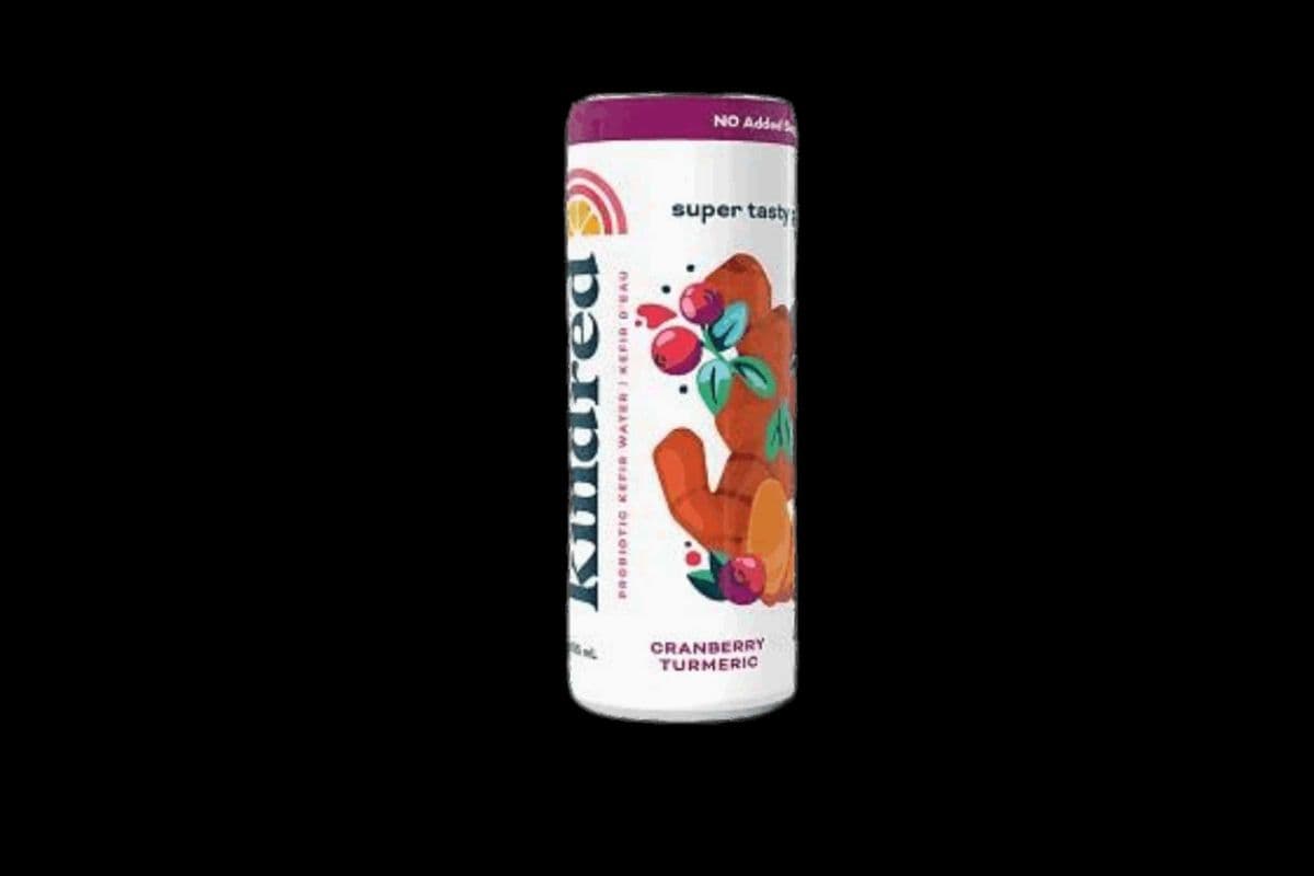 Kindred Cultures - Cranberry Turmeric Kefir Water 355ml (355)