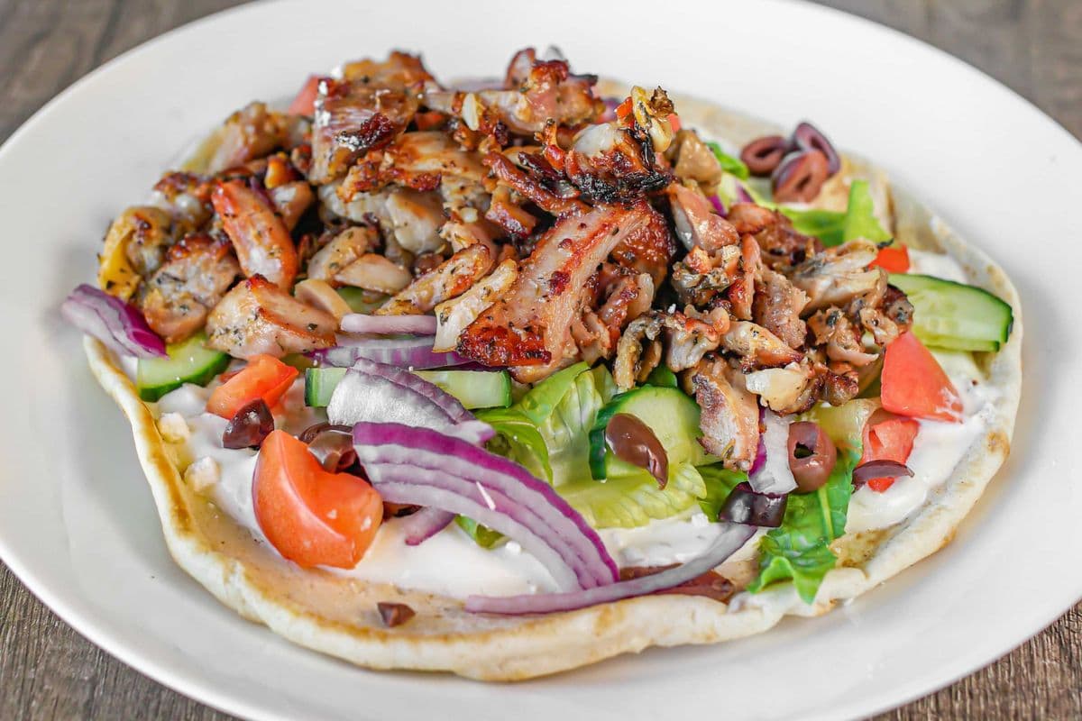 Pork Yeero Pita