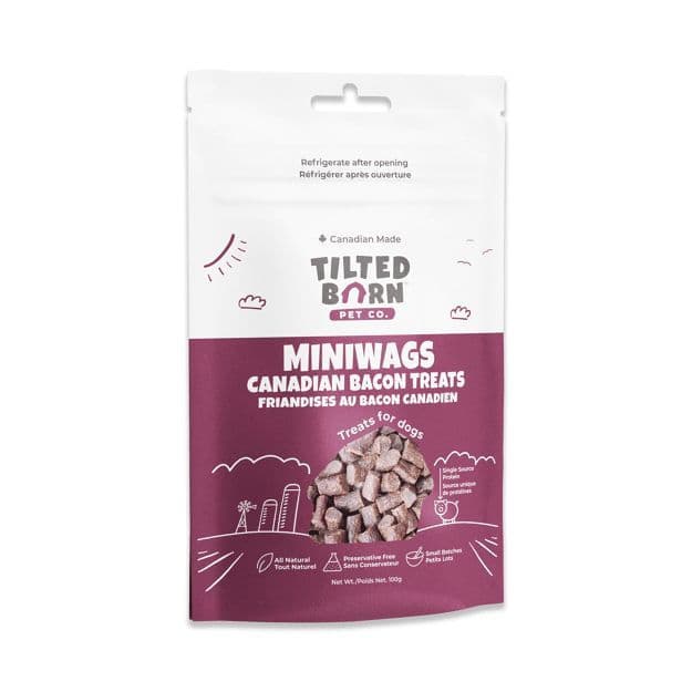 Tilted Barn Pet Co. Canadian Bacon Treats 3.53 Oz