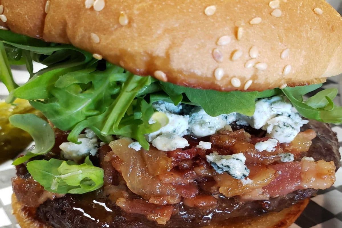 The Bacon Blue Burger