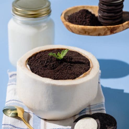 Oreo Coconut Pudding 奥利奥椰子冻