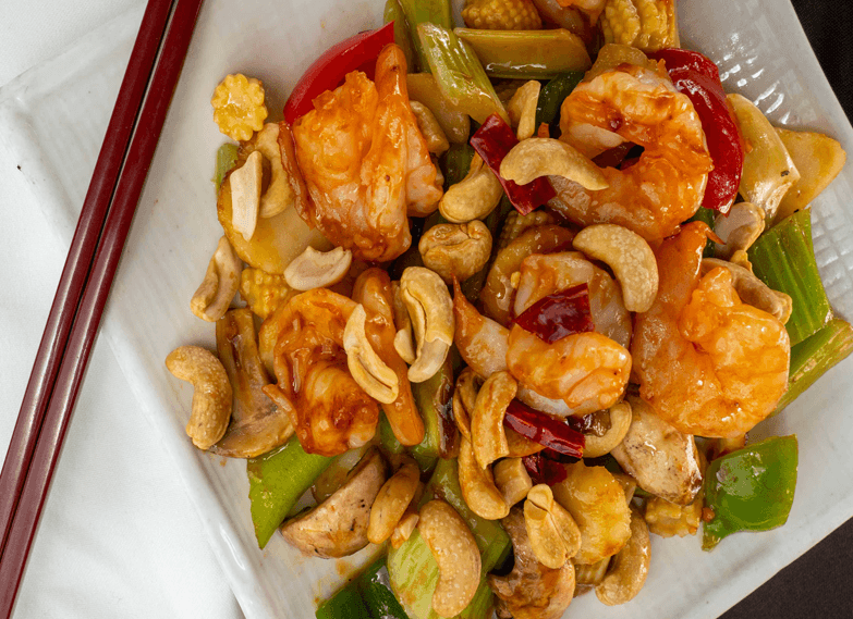 GS Spicy Kung Pao Prawns