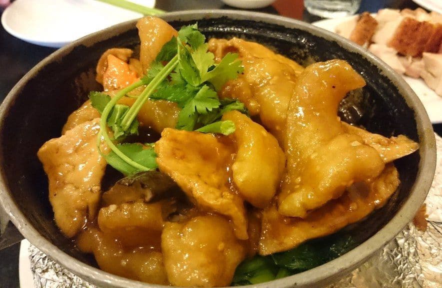 Braised Cod Fish with Tofu Hotpot / 斑腩豆腐煲