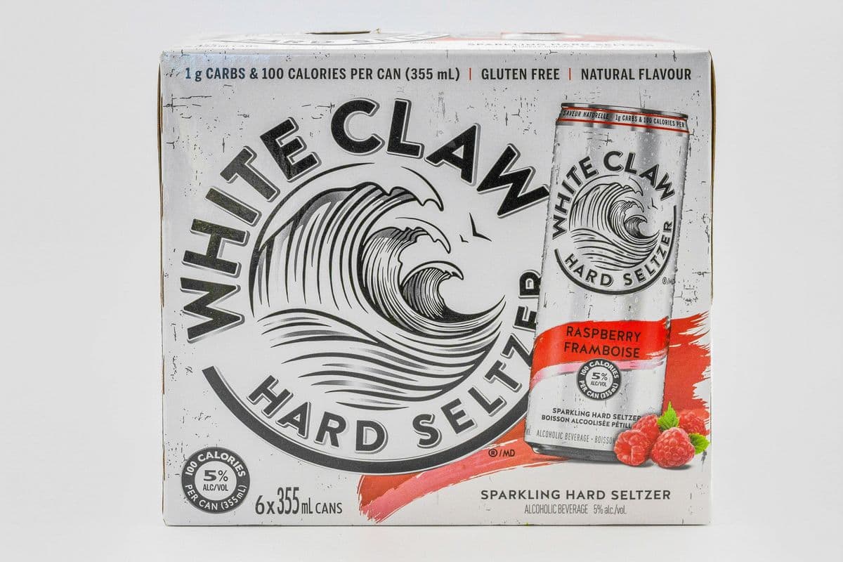 White Claw Raspberry (6 x 355 ml Cans)