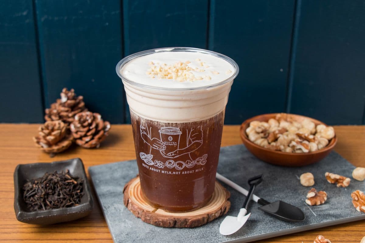 Ruby Black Tea with Nut Cream
