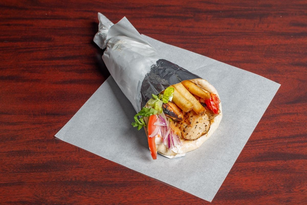 Chicken Souvlaki - On Our Pita