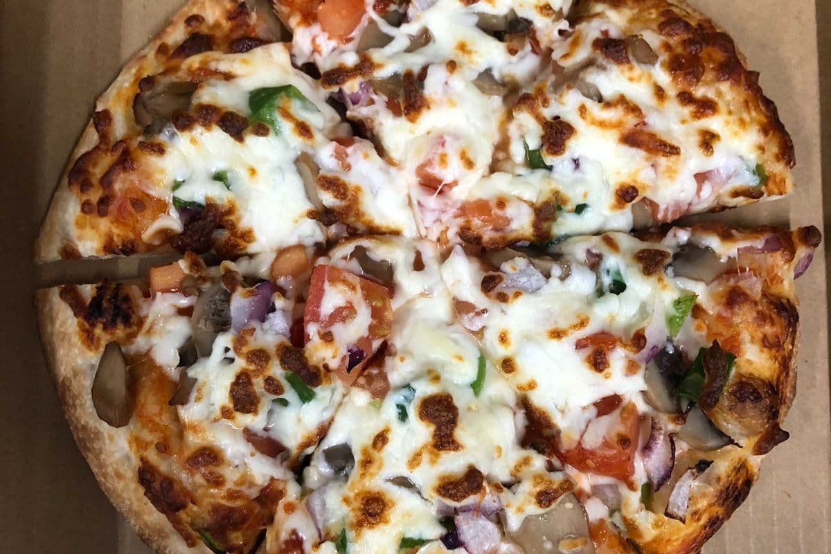 8" Personal Veggie Pizza