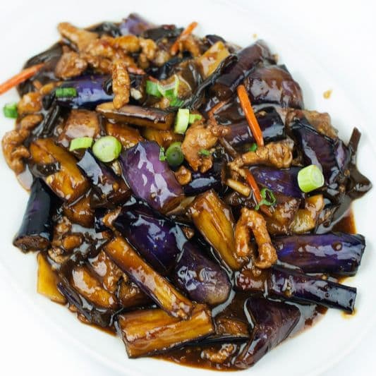 95. Pork with Eggplant in Chilli Sauce