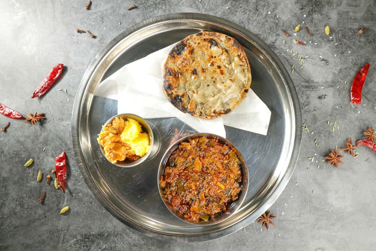 Kathiyawadi Thali / Kathiyawadi Thali