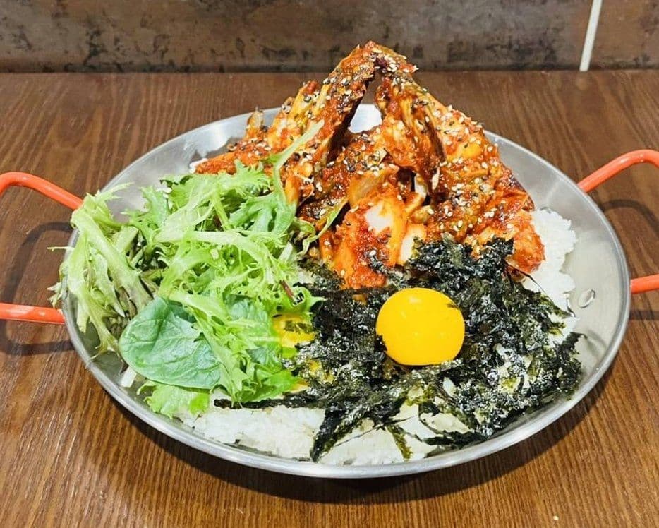 Spicy marinated crab rice bowl(양념게장)