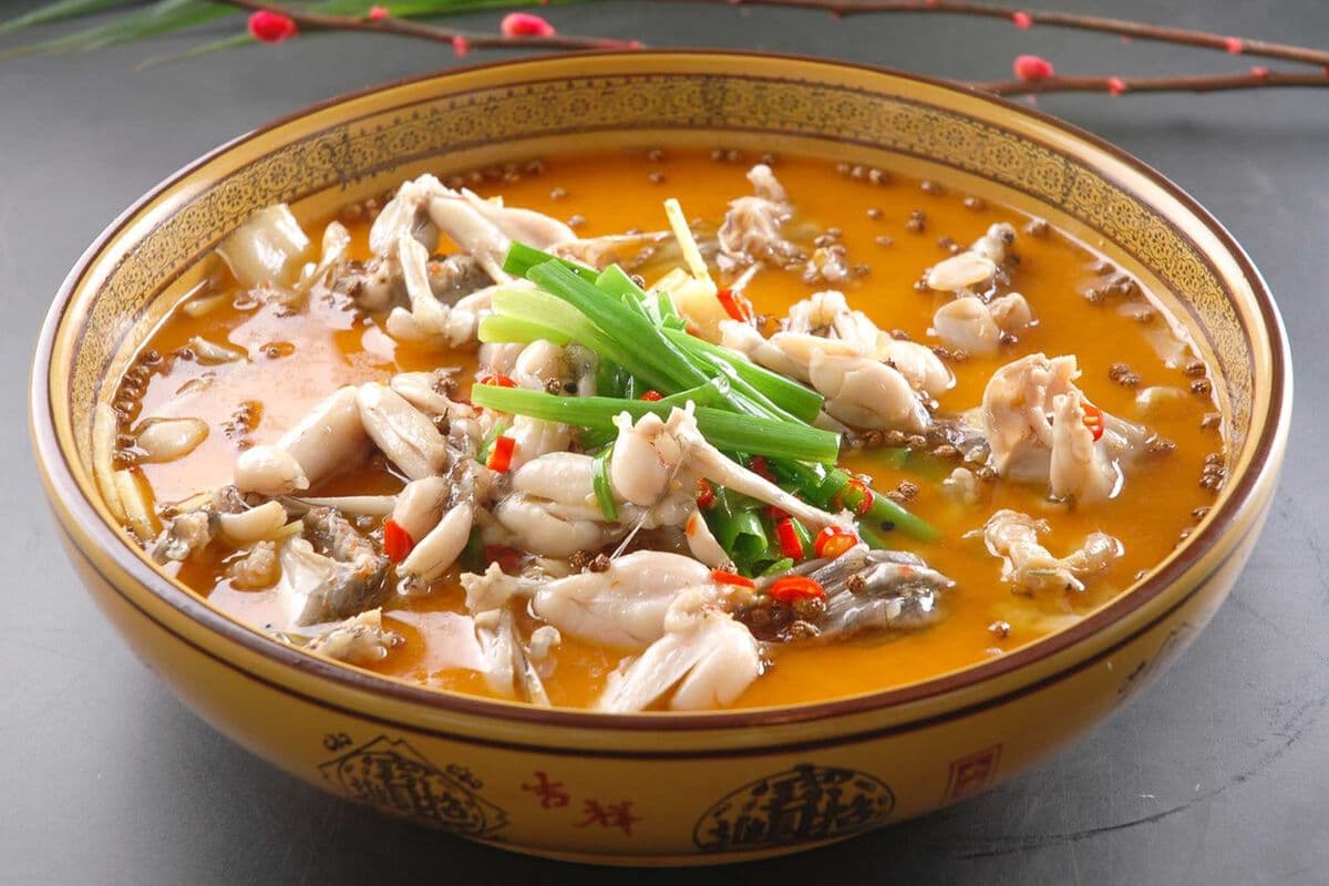 froggy in sour soup 酸汤蛙蛙