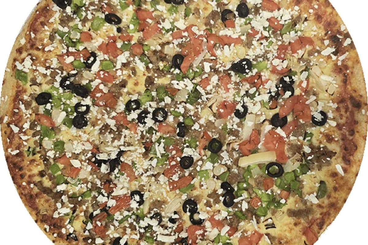 8. Medium Greek Pizza
