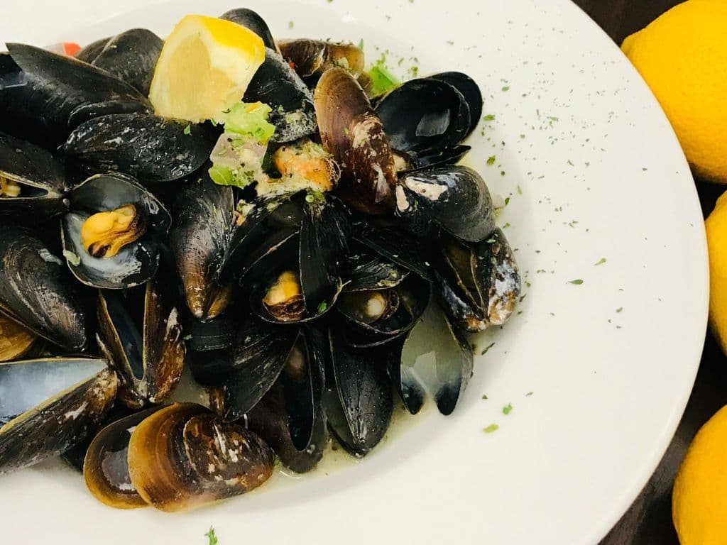 Mussels Al Vino
