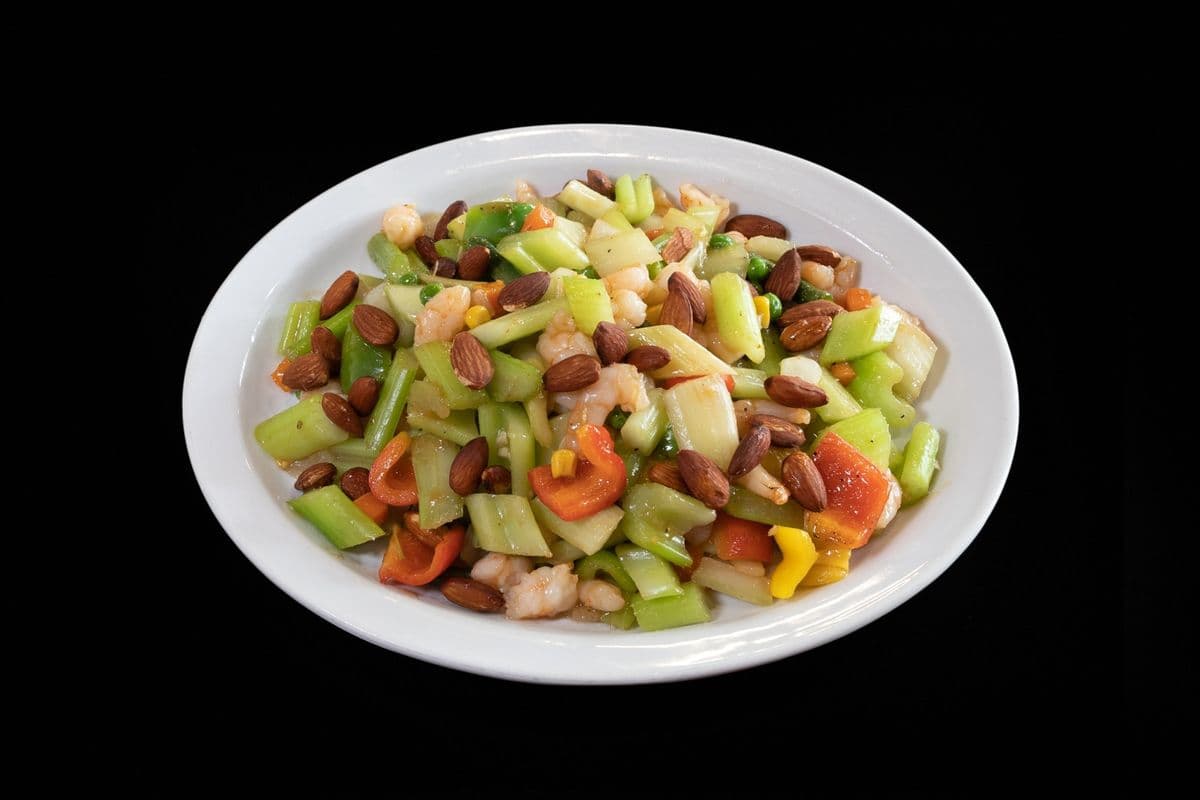 Diced Shrimp Almond Chop Suey