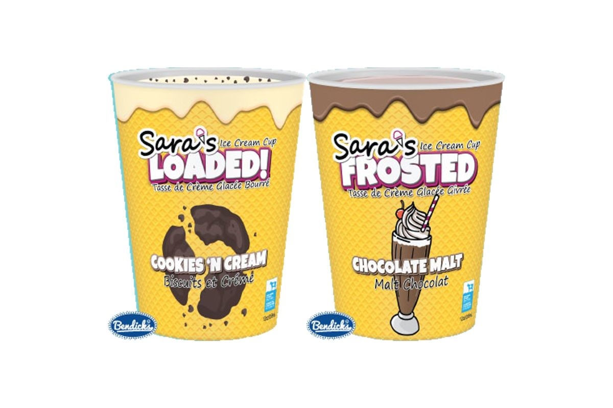 Sara's Ice Cream Cups