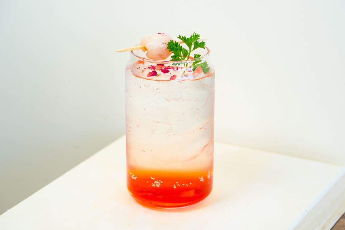 Rose Lychee Sparkling