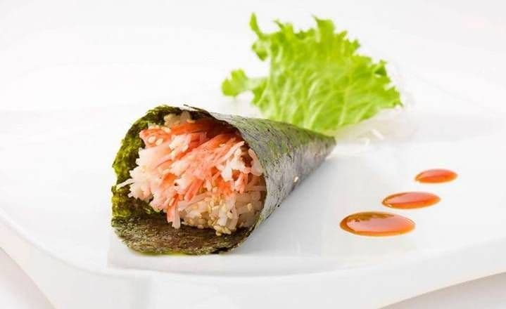 Spicy crisp crab Hand Roll