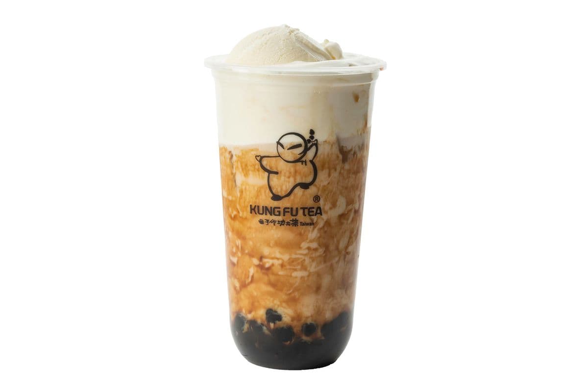 Pearl Cheese Milk with Ice Cream