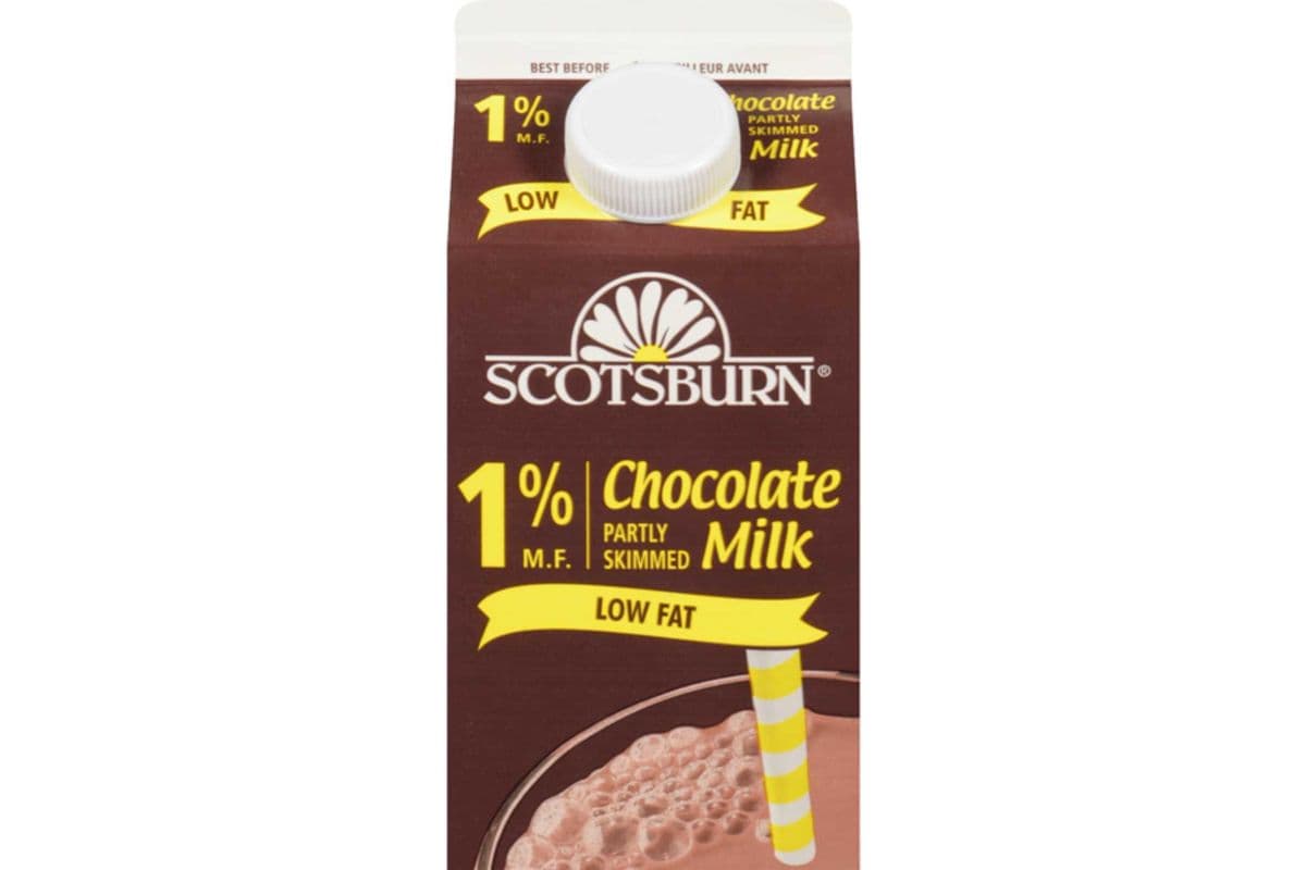1% Chocolate Partly Skimmed Milk (473 ml)