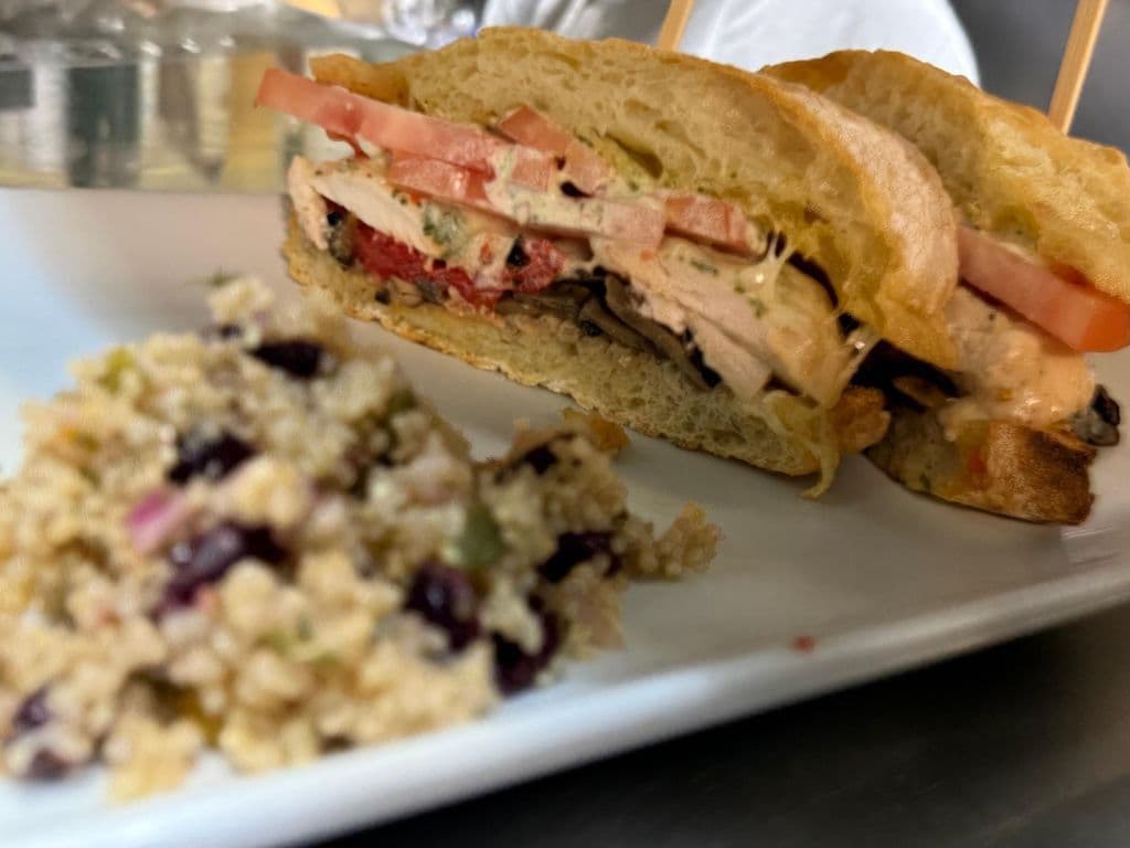 Pesto Chicken Sandwich