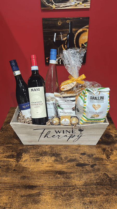 Christmas Basket Wine Therapy