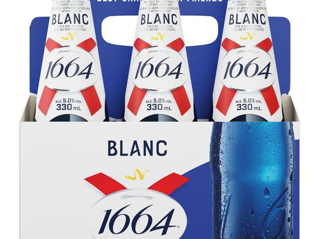 Kronenbourg 1664 Blanc Witbier Bottle ( 330 ml x 6 ct)