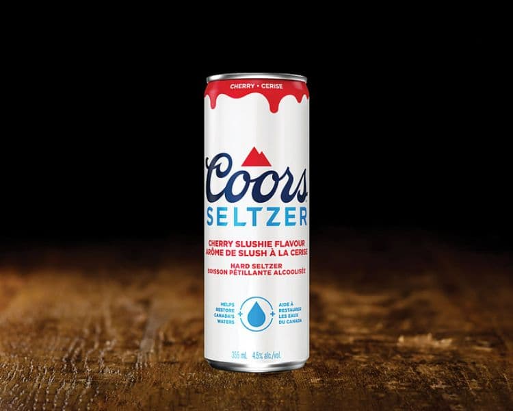 Coors Seltzer Cherry Slushie Coors Seltzer Cherry Slushie