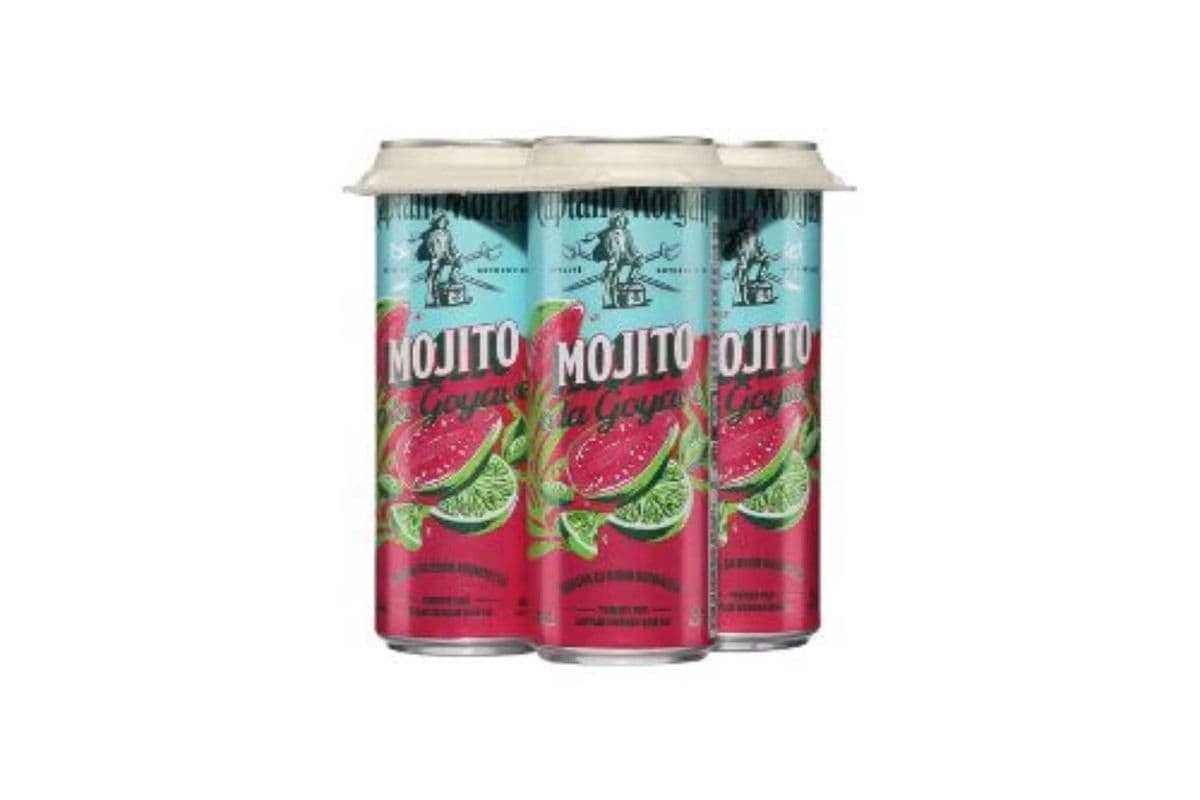 Captain Morgan Guava Mojito (4 x 355 ml Cans)