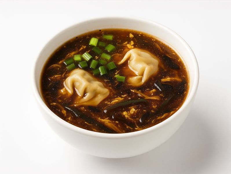Hot and Sour Dumplings (12 pcs) 酸辣水饺