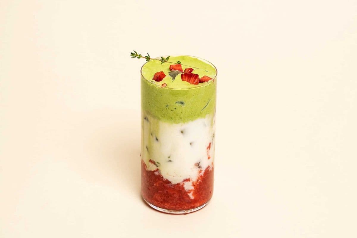 Strawberry Forest Latte